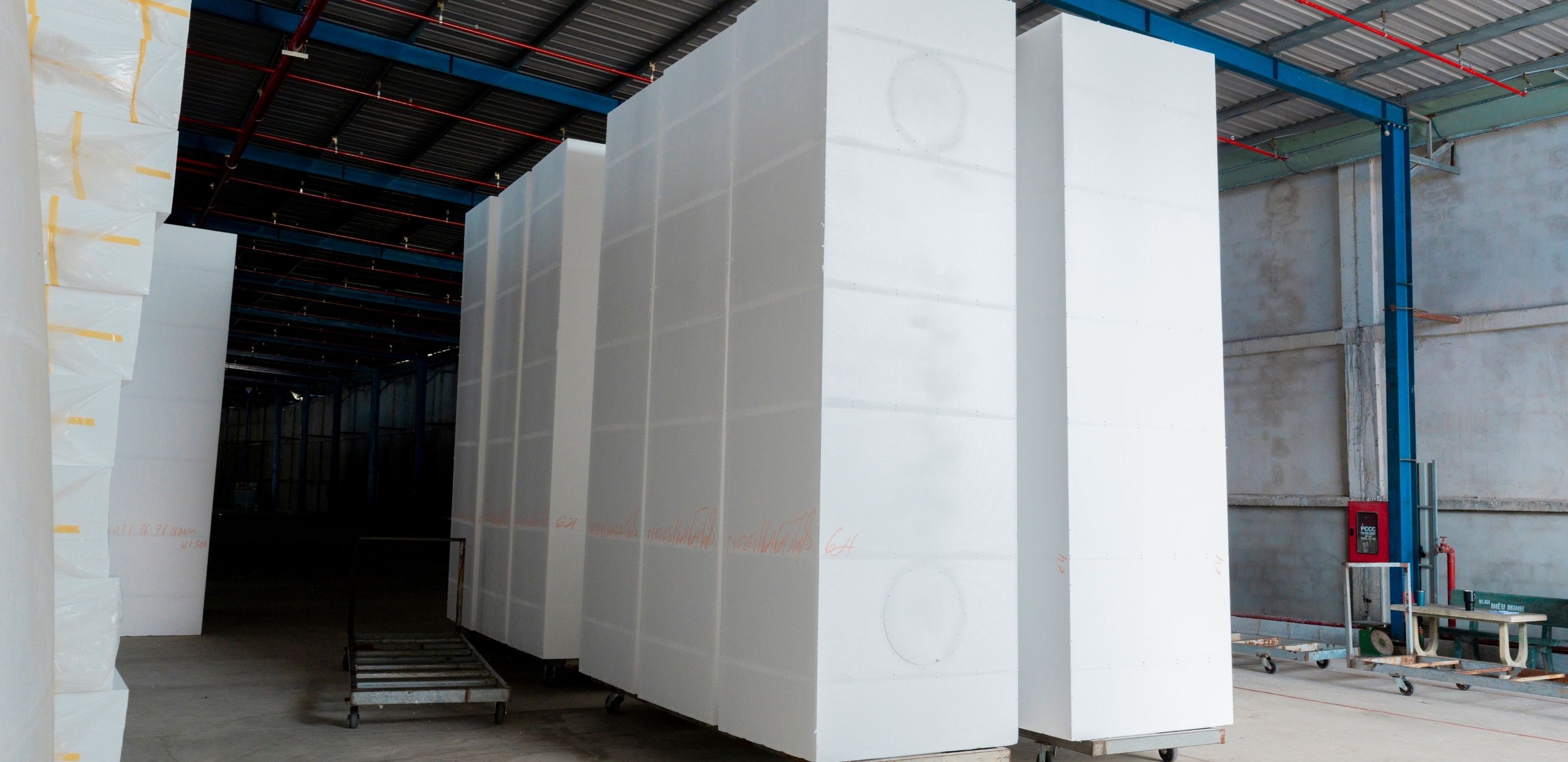 Xốp khối nâng nền chống ngập 2020*1030*1250