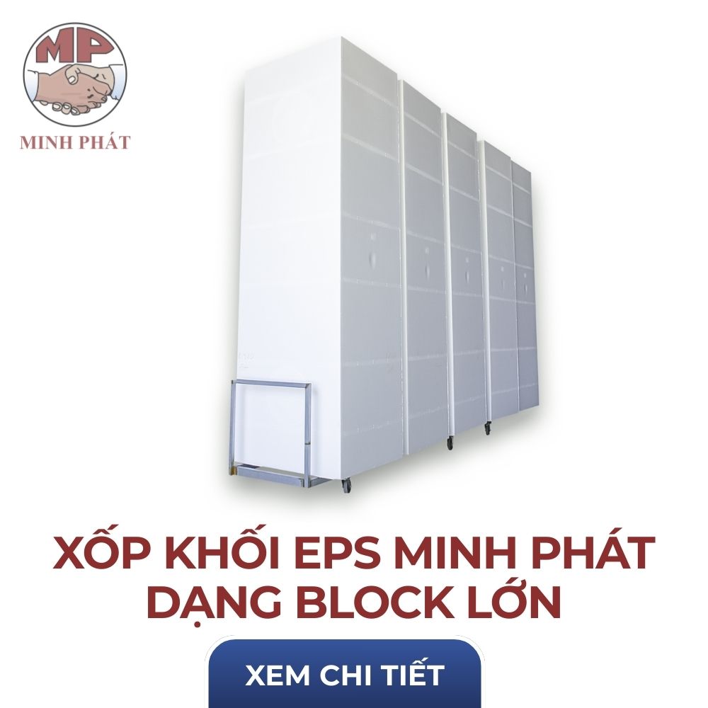 Xốp khối nâng nền chống ngập ( 4000 x 1000 x 1250 )