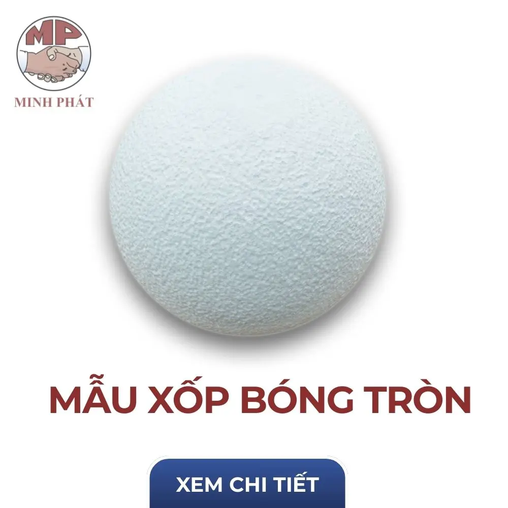 Mẫu Xốp Bóng Tròn Trang Trí Noel